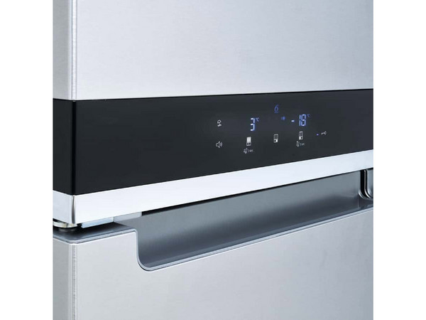 Refrigerador Whirlpool WRQ551SNJZ, 21 pies cúbicos, Acero inoxidable. Color Gris.