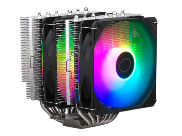 Disipador y Ventilador Cooler Master Hyper 620S de 120mm, Soporta LGA 1700, 1200, 115x y AMD AM5, AM4.