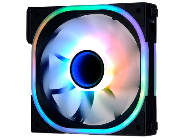 Ventilador Modular Game Factor FG500, 1900RPM, 120mm, ARGB, Color Negro.