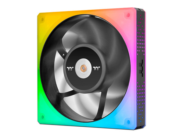 Ventilador de radiador Thermaltake TOUGHFAN 12, iluminación RGB, 120mm, 3 piezas.