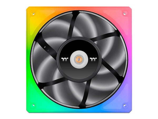Ventilador de radiador Thermaltake TOUGHFAN 14, iluminación RGB, 140mm, 3 piezas.
