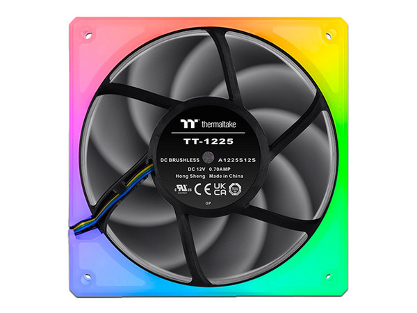 Ventilador de radiador Thermaltake TOUGHFAN 14, iluminación RGB, 140mm, 3 piezas.