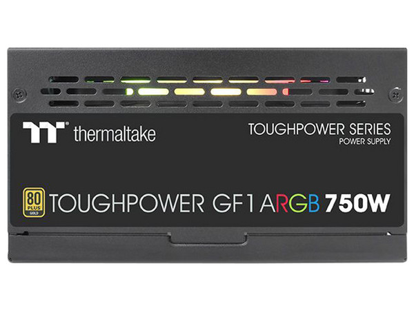 Fuente de Poder Modular Thermaltake Toughpower GF1 ARGB de 750W, ATX, 80 PLUS Gold.