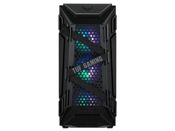 Gabinete Gamer ASUS TUF Gaming GT301, Mid-Tower, ATX, (no incluye Fuente de poder). Color Negro.