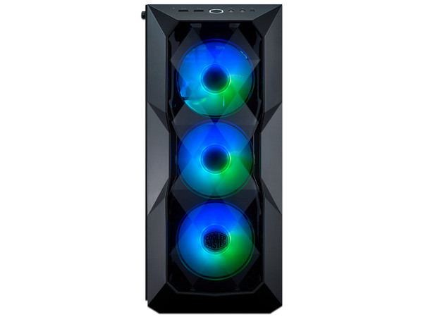 Gabinete Gamer Cooler Master MasterBox TD500, Mid-Tower, ATX, (No incluye Fuente de Poder). Color Negro.