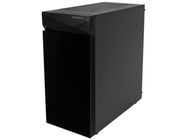 Gabinete Gigabyte C200 GLASS, ATX, Fuente de poder no incluida. Color Negro.