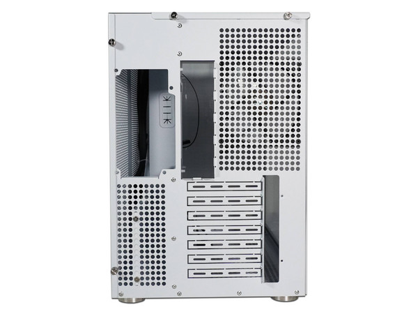 Gabinete Gamer NACEB WHITE NOVA, ATX, USB-C (No incluye fuente de poder). Color Blanco.