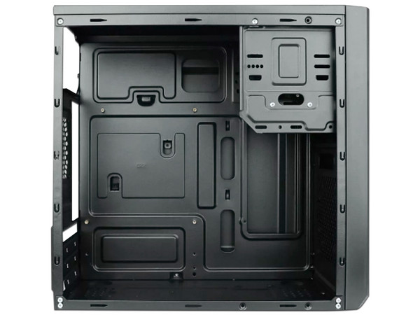 Gabinete Stylos STPGAC5B, Micro-ATX, (Incluye Fuente de poder de 500W). Color Negro.