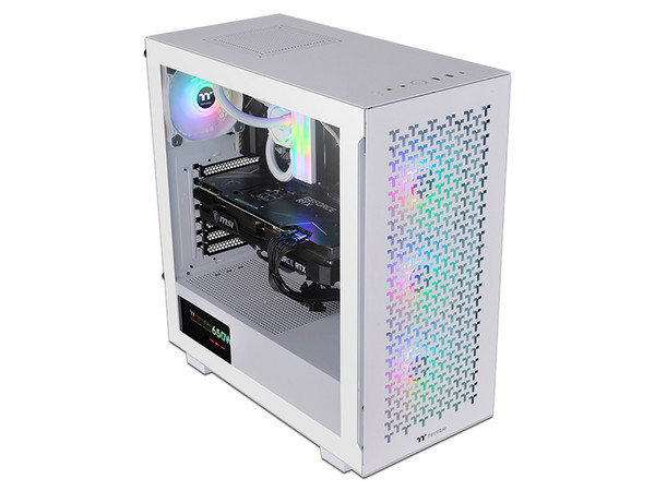 Gabinete Thermaltake V350, Mid-Tower, ATX, (sin fuente de poder). Color Blanco.