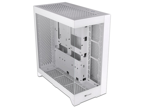 Gabinete Gamer Thermaltake CTE E600 MX Snow, Mid-Tower, E-ATX, (No incluye fuente de poder). Color Blanco.