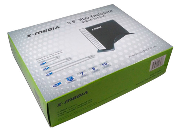 Gabinete XMedia para Disco Duro de 3.5