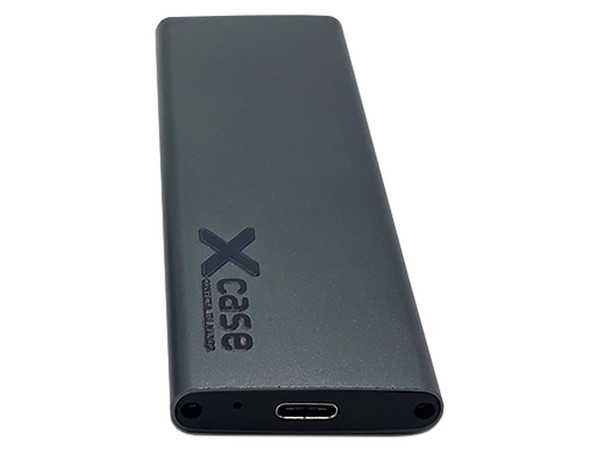 Gabinete protector XCase con Adaptador SSD M.2 SATA a USB 3.0.