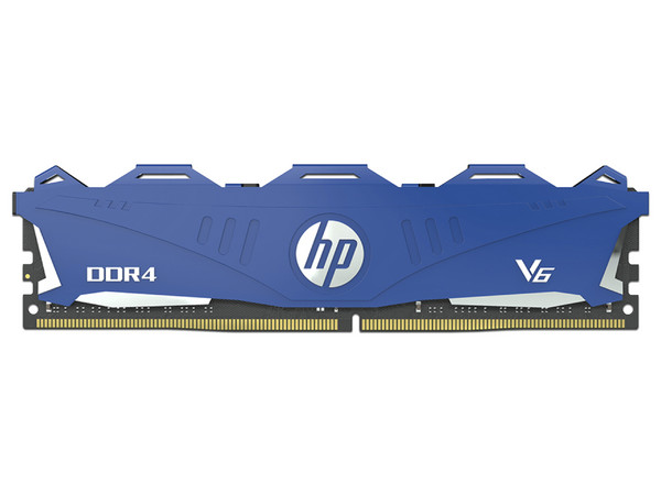 Memoria DIMM HP V6, DDR4 PC4-24000 (3000MHz), CL16, 8GB. Color Azul.