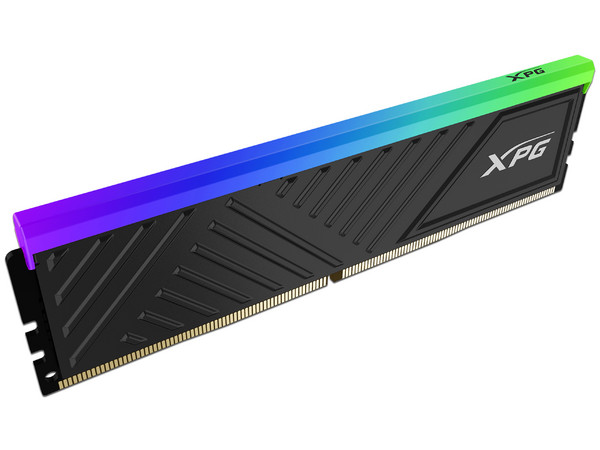 Memoria DIMM XPG Spectrix D35G RGB, DDR4 PC4-25600 (3200MHz), CL16, 16GB. Color Negro.