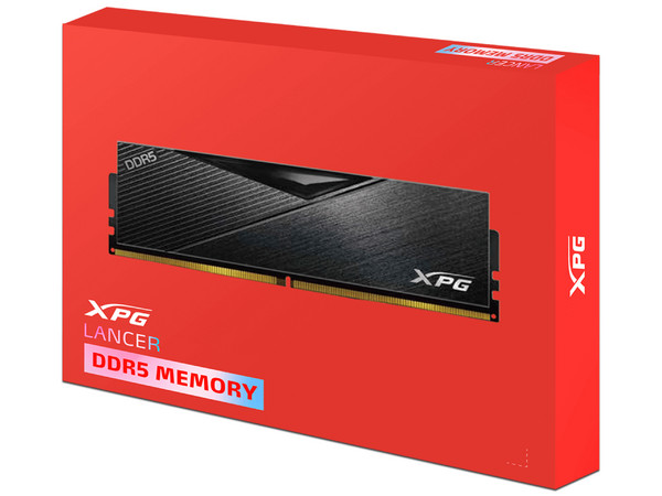 Kit de Memorias DIMM XPG Lancer, DDR5, PC4-48000 (6000MHz), CL40, 32GB (2 x 16GB), Color Negro.