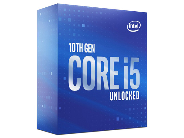 Procesador Intel Core i5-10600K de Décima Generación, 4.1 GHz (hasta 4.8 GHz), Socket 1200, Caché 12 MB, Six-Core, 14nm, No incluye disipador.