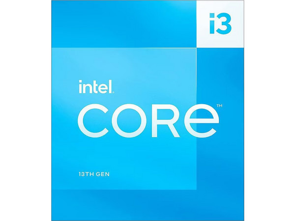 Procesador Intel Core i3-13100 de 13va Generación, 3.4 GHz (hasta 4.5 GHz) con Intel UHD Graphics 730, Socket 1700, Caché de 12 MB.