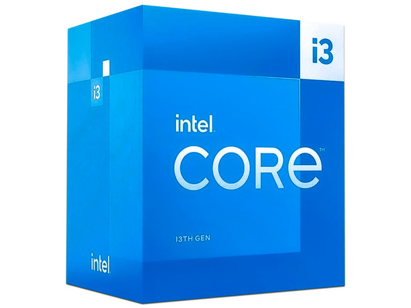 Procesador Intel Core i3-13100 de 13va Generación, 3.4 GHz (hasta 4.5 GHz) con Intel UHD Graphics 730, Socket 1700, Caché de 12 MB.