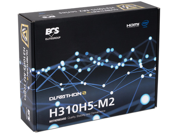 T. Madre ECS H310H5-M2, Chipset Intel H310,
Soporta: Core i7 / i5 / i3 / Pentium / Celeron de 8va. Gen., Socket 1151,
Memoria: DDR4 2666/2400 MHz, 32GB Max,
Integrado: Audio HD, Red,
USB 3.0, SATA 3.0.
Micro-ATX, Ptos: 1xPCIE 3.0 x16.