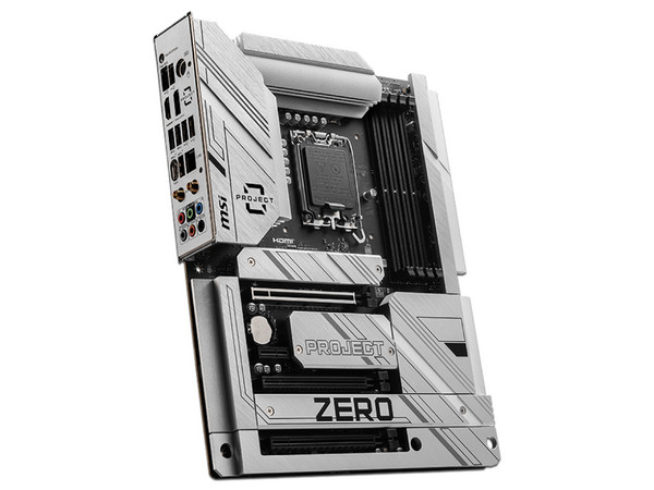 T. Madre MSI Z790 PROJECT ZERO: Chipset Intel Z790,
Soporta: Intel 14va Generación, Socket 1700,
Memoria: DDR5 7200+ (OC), 256GB Max,
Integrado: Audio HD, Red Wi-Fi 7,
USB 3.2, SATA 3.0, ATX,
Ptos: 1xPCIE5.0x16, 1xPCIE4.0x16, 1xPCIE3.0x1.