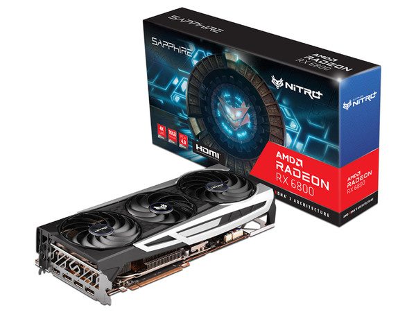 Tarjeta de Video AMD Radeon RX 6800 SAPPHIRE NITRO+ 16GB, 16GB GDDR6, 1xHDMI 2.0, 3xDisplayPort 1.4, PCI Express 4.0.