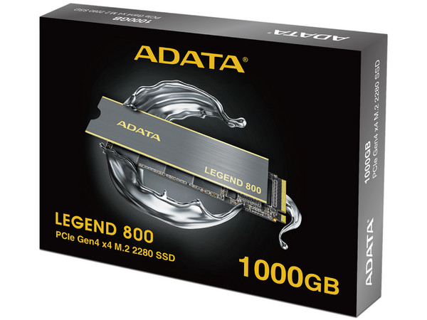 Unidad de Estado Sólido ADATA Legend 800 de 1TB, M.2 NVMe PCIe 4.0.