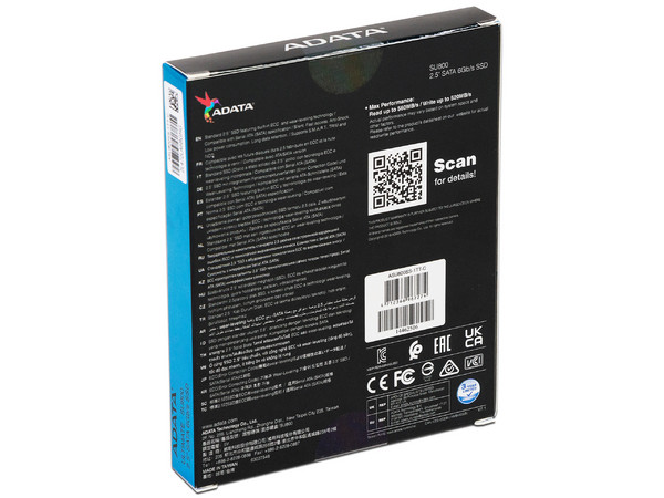 Unidad de Estado Sólido ADATA SU800 Ultimate de 1TB, 2.5