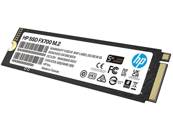 Unidad de Estado Sólido HP FX700 de 512GB, M.2 NVMe PCIe 4.0.