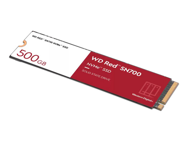 Unidad de Estado Sólido Western Digital Red SN700 de 500GB, M.2 NVMe PCIe.