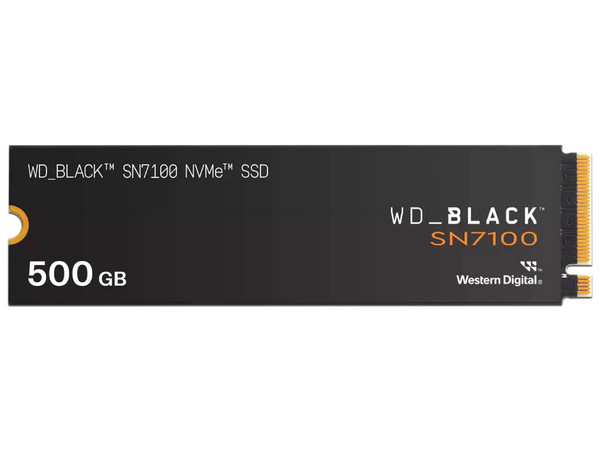 Unidad De Estado Sólido Western Digital, WD Black SN7100, 500GB, M.2 2280, PCIe Gen4 x4, Lectura 6800MB/s, Escritura 5800MB/s.