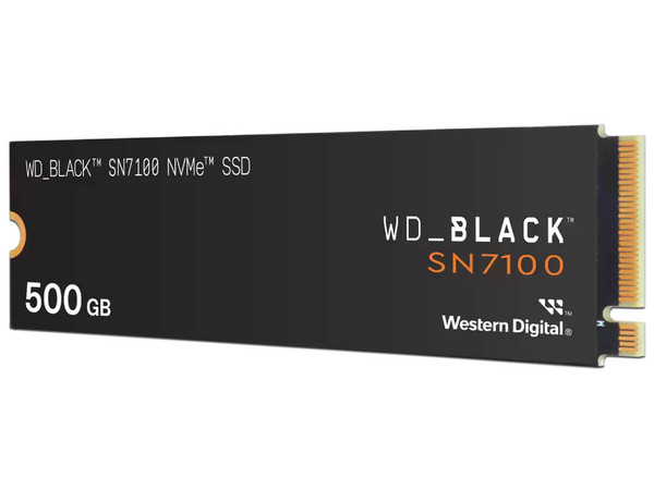 Unidad De Estado Sólido Western Digital, WD Black SN7100, 500GB, M.2 2280, PCIe Gen4 x4, Lectura 6800MB/s, Escritura 5800MB/s.
