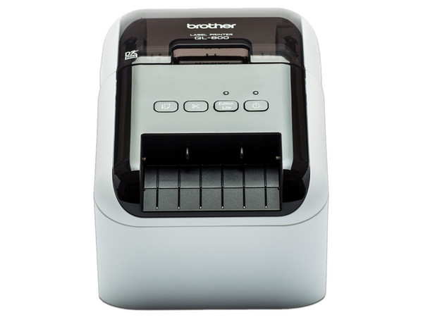 Impresora Térmica de etiquetas Brother QL800, hasta 93 etiquetas por minuto, USB.