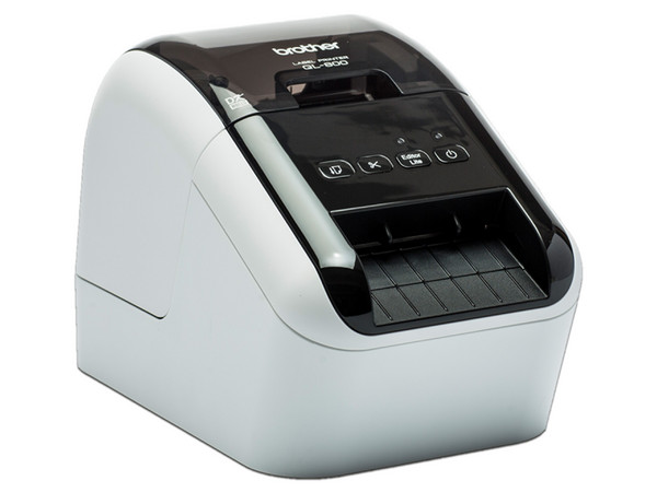 Impresora Térmica de etiquetas Brother QL800, hasta 93 etiquetas por minuto, USB.