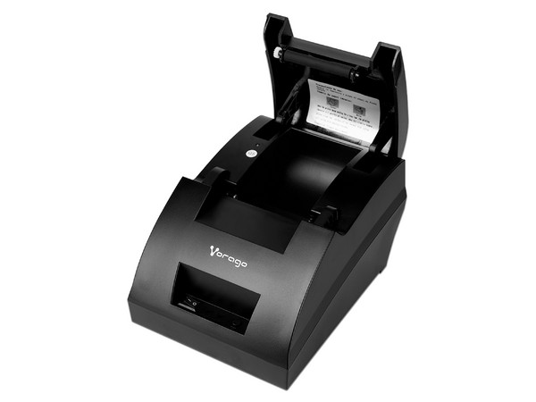 Impresora Térmica Vorago MNP-158 para Punto de Venta, 58mm, USB, RJ11. Color Negro.