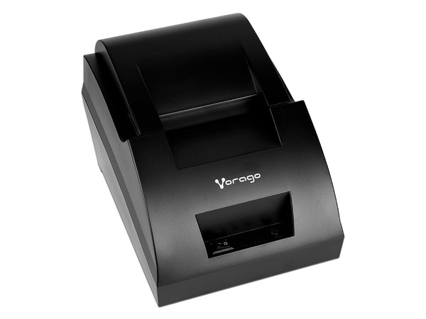 Impresora Térmica Vorago MNP-158 para Punto de Venta, 58mm, USB, RJ11. Color Negro.