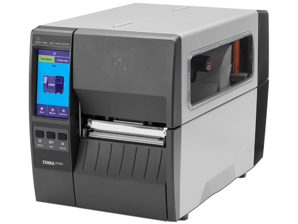 Impresora Térmica de Etiquetas Zebra ZT231-T31000FZ, 203 dpi, USB, Serial, Ethernet. Color Negro.