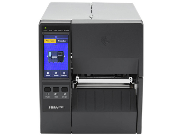 Impresora Térmica de Etiquetas Zebra ZT231-T31000FZ, 203 dpi, USB, Serial, Ethernet. Color Negro.