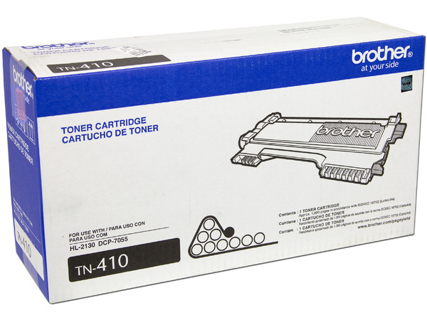 Cartucho de Tóner Brother Negro, Modelo: TN-410
