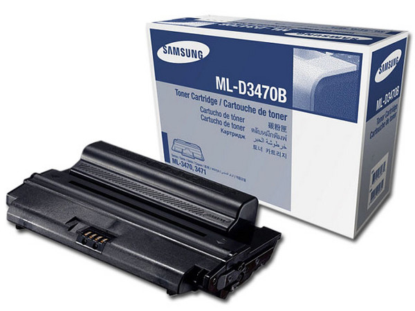 Cartucho de Tóner Samsung Negro, Modelo: ML-D3470B.