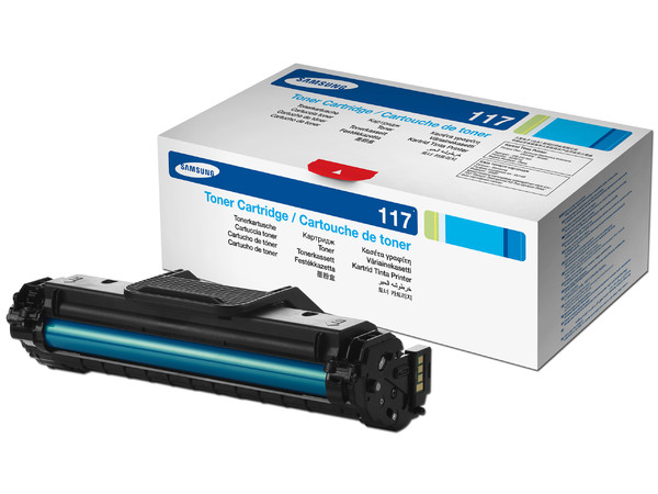 Cartucho de Tóner Samsung 117 Negro, Modelo: MLT-D117S