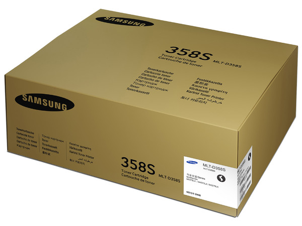 Cartucho de tóner Samsung, Negro, Modelo: MLT-D358S