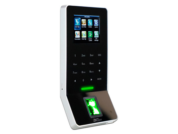Control de Acceso ZKTECO F22 ID, Hasta 3000 huellas, USB, Wi-Fi, Color Negro.