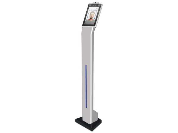 Soporte ZKTeco FMB-05 para equipos de pared con medición de temperatura, para interiores o semi-exteriores.