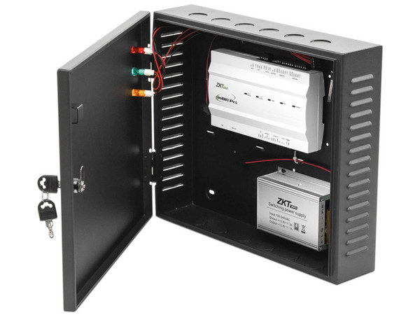 Controlador de Acceso ZKTeco, 1 Puerta, Función PUSH Incluida, Alta Seguridad, Biometría Integrada, 20,000 Huellas, Software de integración ZKBioSecurity.