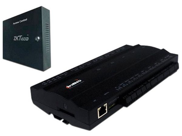 Control de Acceso Avanzado ZKTeco INBIO460BOX, Kit Gabinete y Fuente, 4 Puertas, 4 Lectoras WG, 8 Lectoras RS485, 3000 Huellas, 30,000 Tarjetas, 100,000 Registros.