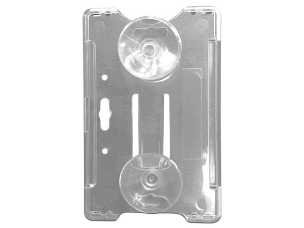 Porta Tarjetas ZKTeco Parking Card Holder, Soporta Tarjetas de hasta 1mm, Con Ventosa.