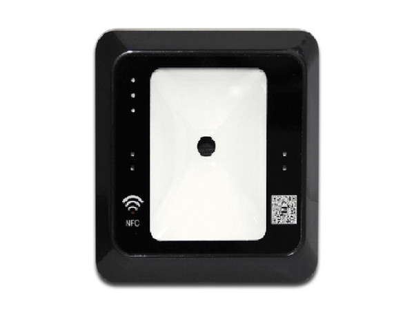 Lector de código QR ZKTeco, 13.56MHz de frecuencia, RS485, USB. Color Negro.