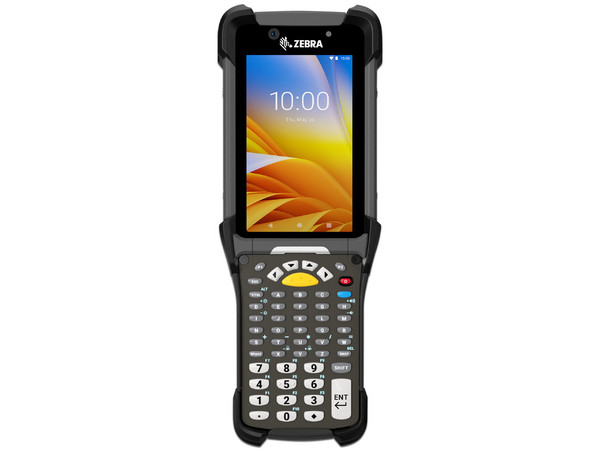 Terminal de Mano Zebra MC9300 Freezer Pantalla táctil, 4GB de RAM, 32GB de almacenamiento flash, conectividad Bluetooth y Wi-Fi, diseñado para entornos fríos y uso en almacenes o logística, resistente y duradero.