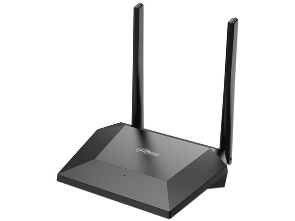 Router Inalámbrico Dahua N300, Wireless N (Wi-Fi 4), hasta 300 Mbps, 1 puerto WAN, 3 puertos LAN. Color Negro.