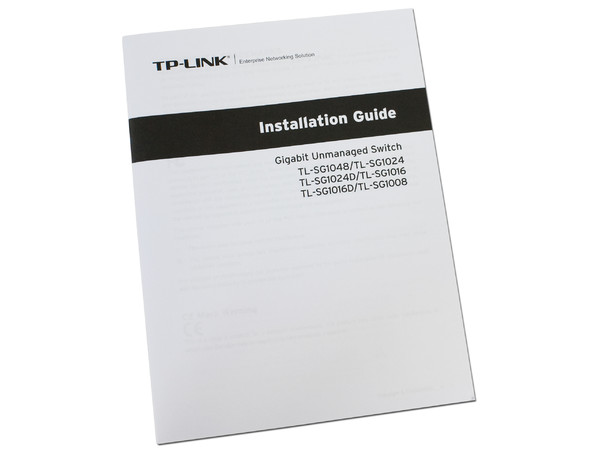 Switch Gigabit TP-Link TL-SG1024D de 24 puertos 10/100/1000 Mbps, para montaje en rack.